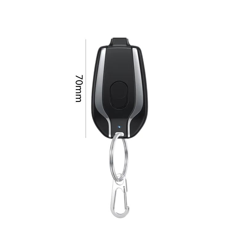 Keychain Phone Charger Emergency Power Banks Retractable Plug Power Fast Charging