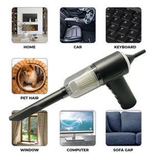 Wireless Car Vacuum Cleaner USB Charging