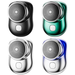 Mini Shaver 3 Blades Portable Electric Shaver Type-c Fast Charging Pocket Razor Beard Trimmer Shaving Machine