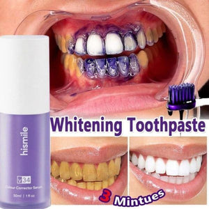 Pack Of 2 Tooth Brush Plus Hismiles Deal Teeth Brightening V34 Colour Corrector Serum Micro Nano Deal For Sensitive Gums Toothbrush